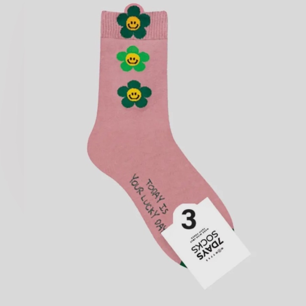 NWT Boutique Today is Your Lucky Day Socks